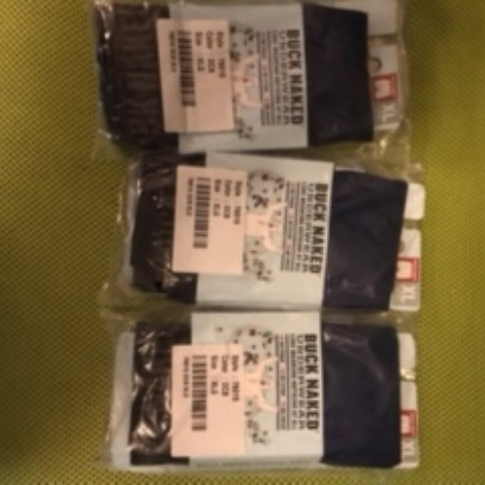 DuluthTrading Co. Buck Naked Underwear Boxer Brief Sz XL BLue 3 New in package